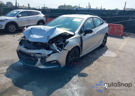 2018 Chevrolet Cruze Lt Auto из США, поврежденный, VIN 1G1BE5SM6J7104579